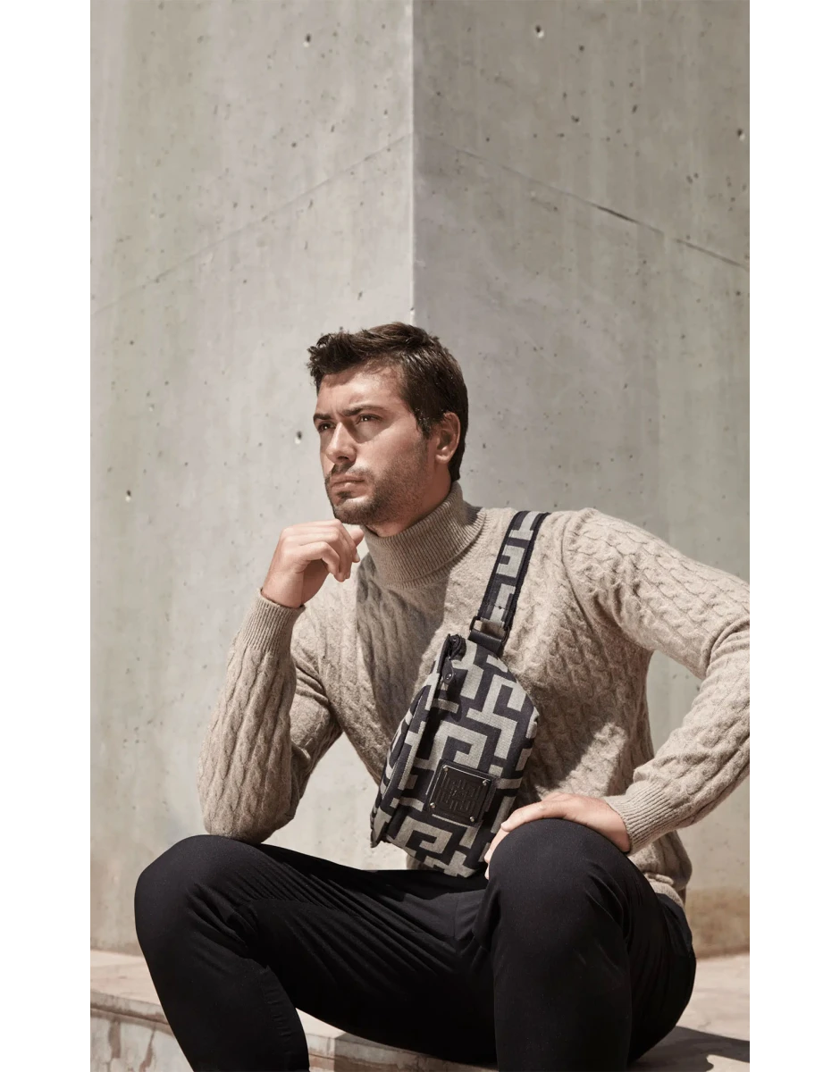 ΤΣΑΝΤΑ OSTRACO ΠΟΥΡΟ ΜΑΥΡΗ