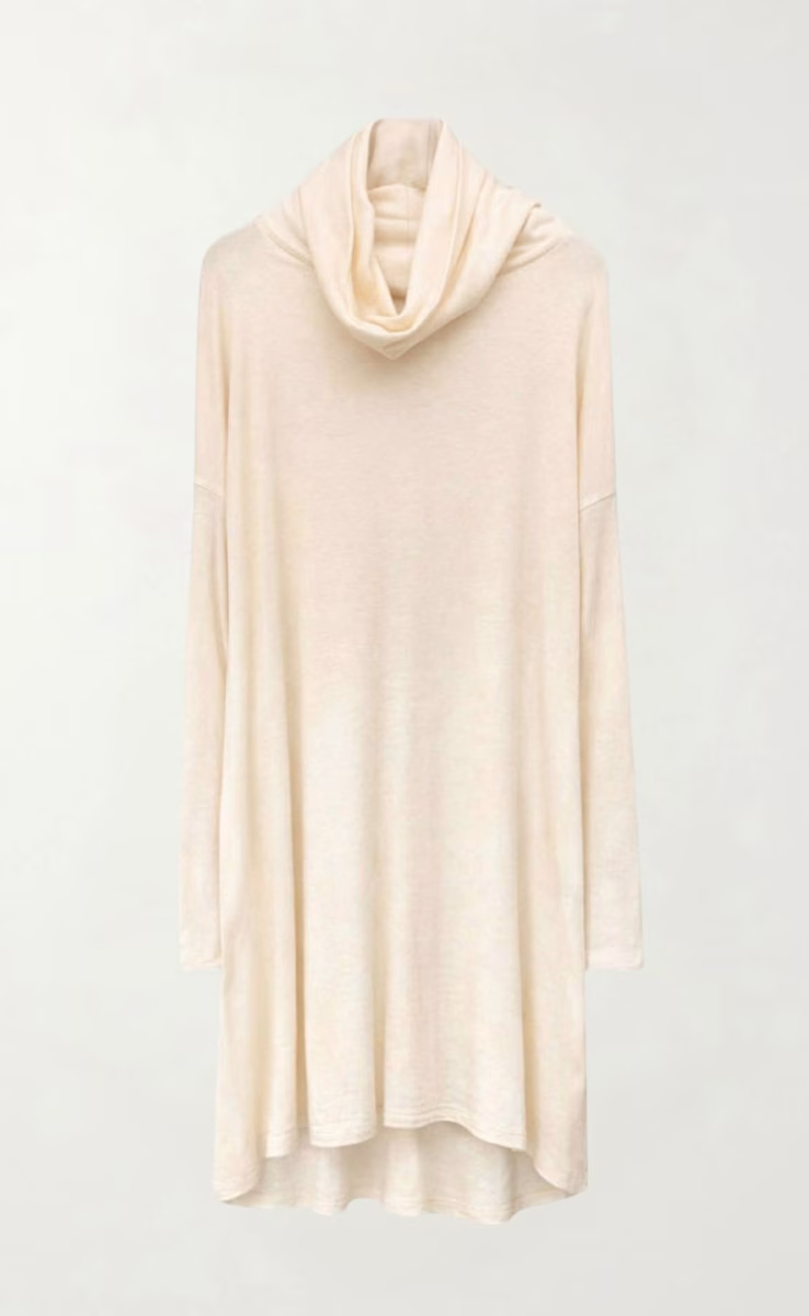 LONGSLEEVE DRESS VANILLA