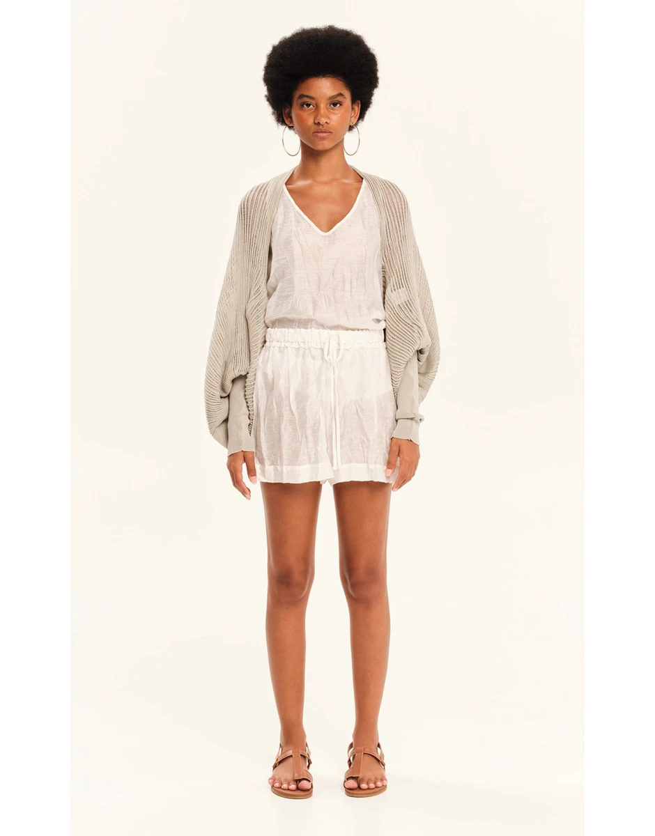 KNIT BOLERO ARCHETYPES NINEMIA GREY