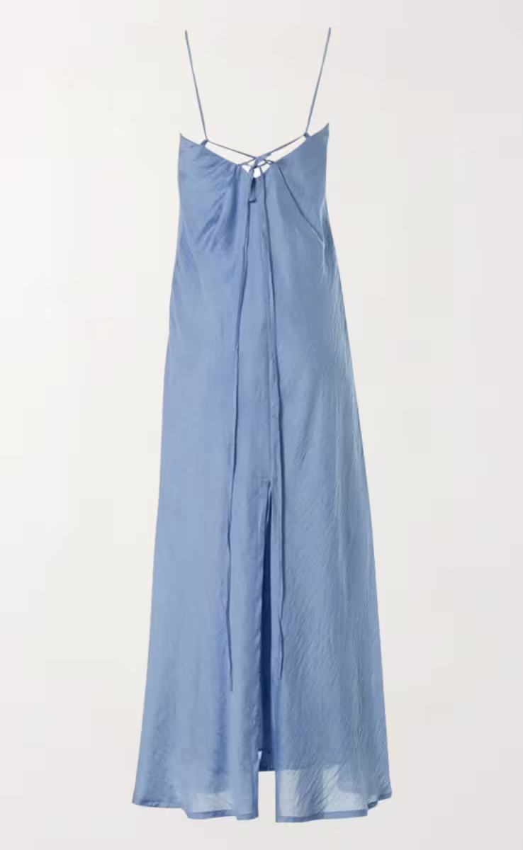 LONG DRESS WITH STRAPS HORIZON CIEL