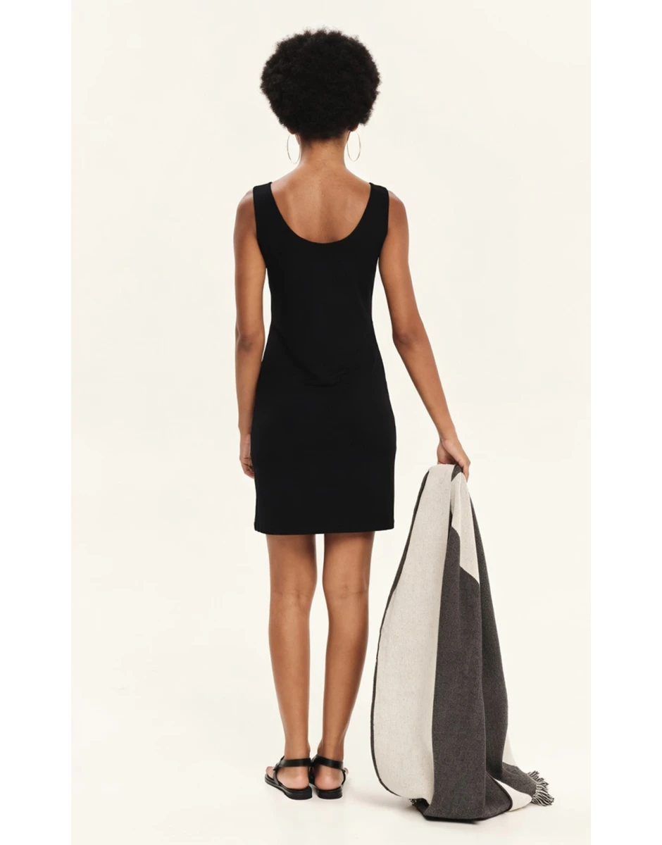 MINI TEE DRESS BLACK