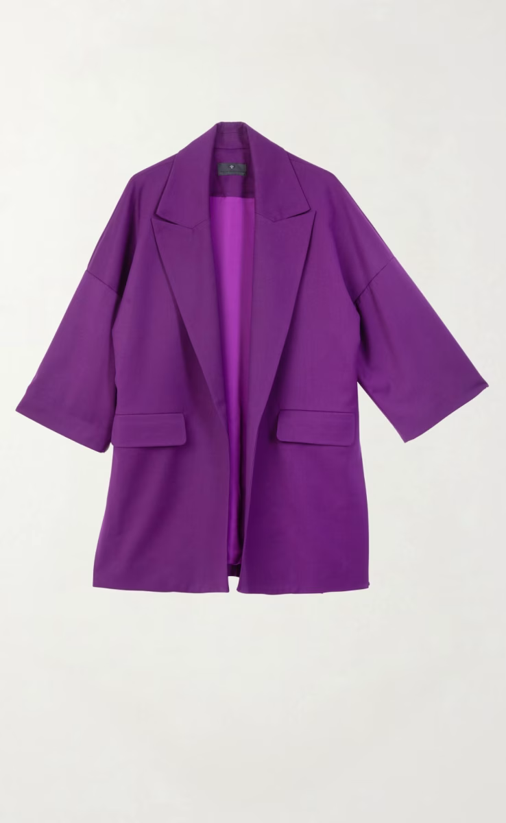 OVERSIZED JACKET PURPLE