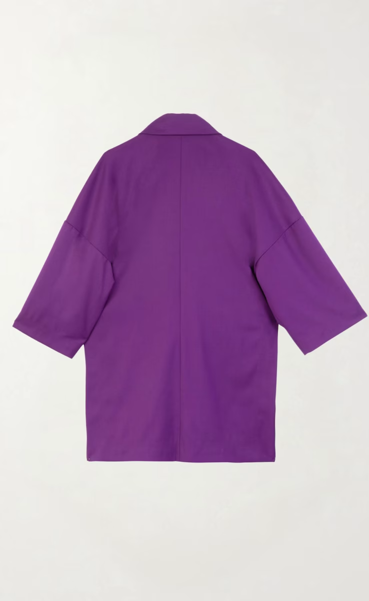 OVERSIZED JACKET PURPLE