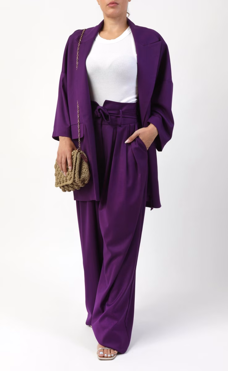 OVERSIZED JACKET PURPLE