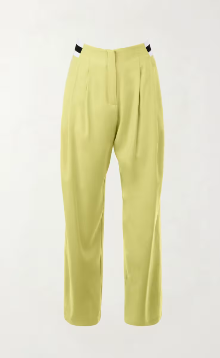 TROUSERS LIME