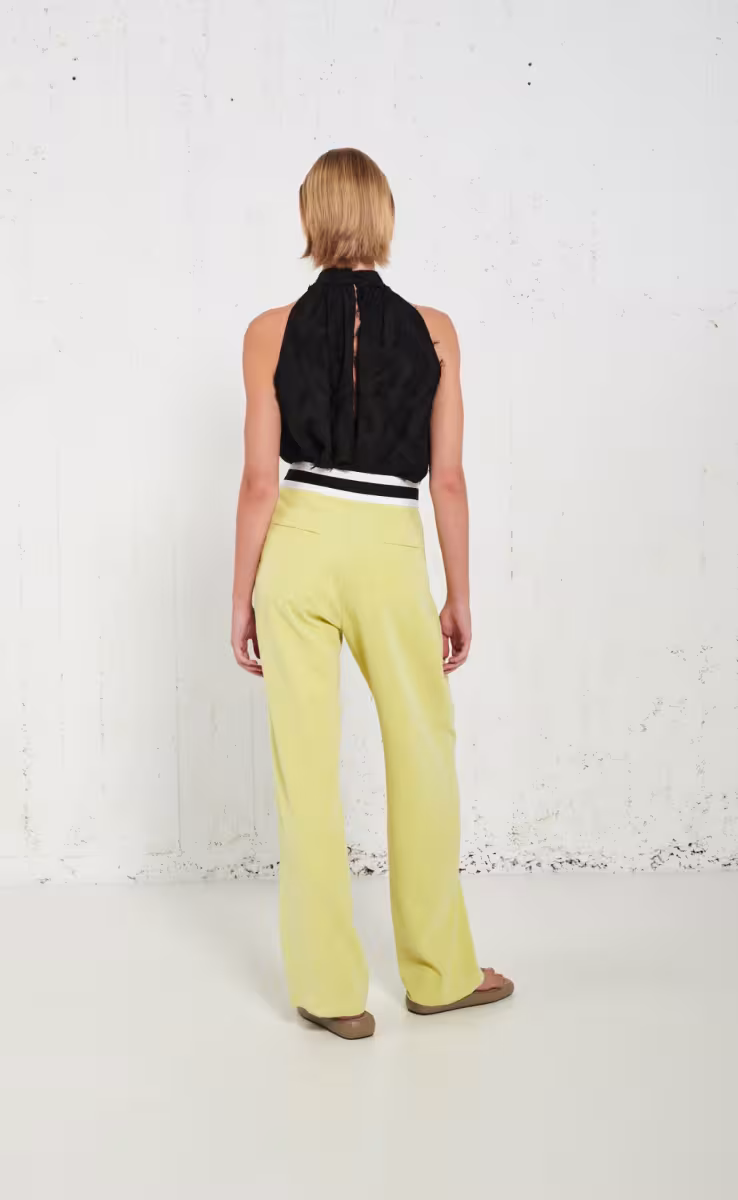 TROUSERS LIME