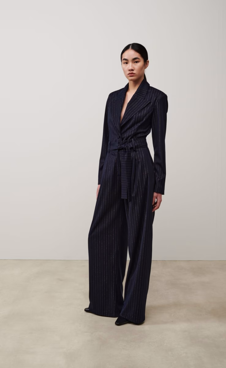 BLAZER BODYSUIT BLUE
