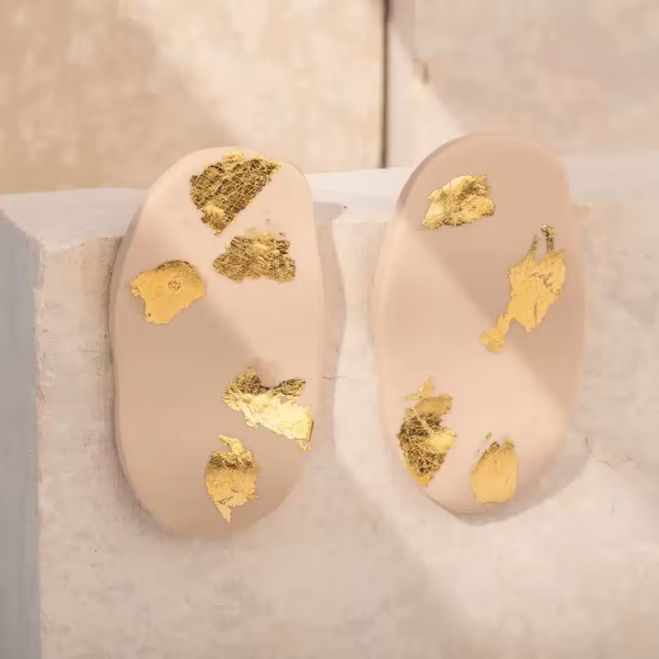 SAHARA STONE EARRINGS