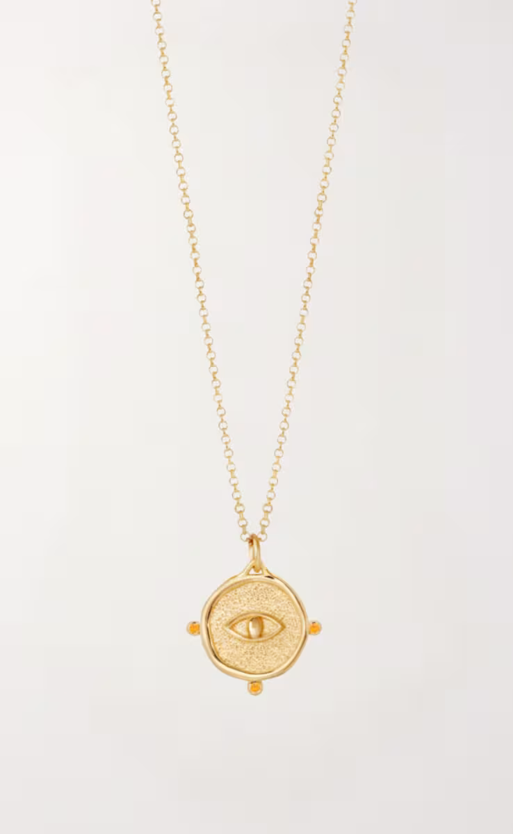 ΚΟΛΙΕ BIG EYE TALISMAN THIN CHAIN