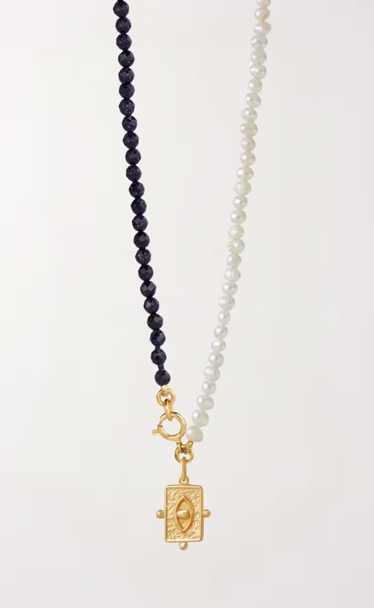ΚΟΛΙΕ SANDSTONE PEARL MINI EYE TAG