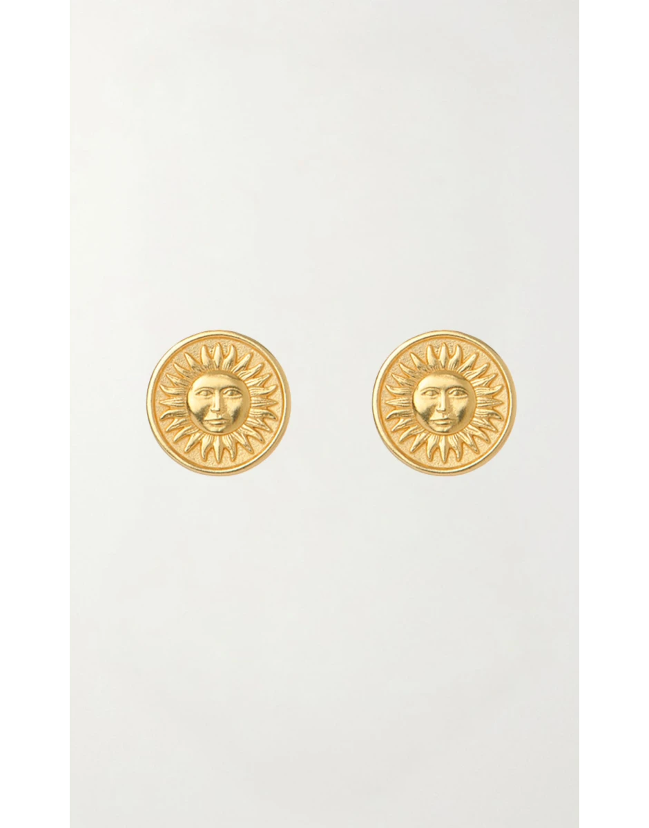 MINI SUN STUD EARRINGS