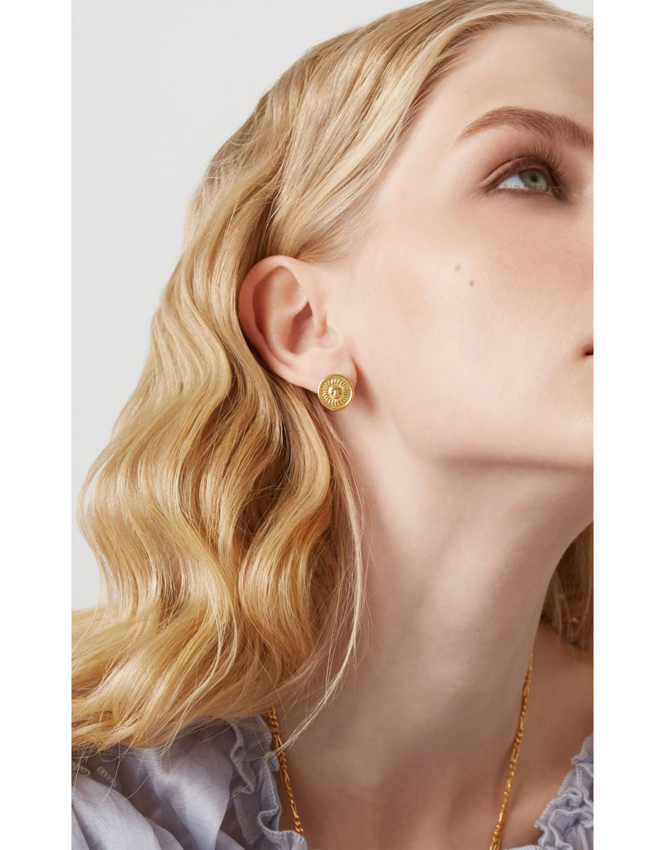 MINI SUN STUD EARRINGS