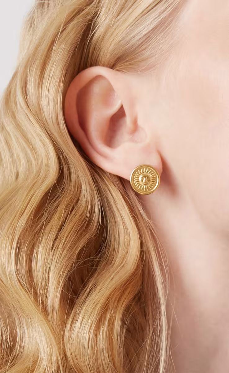 MINI SUN STUD EARRINGS