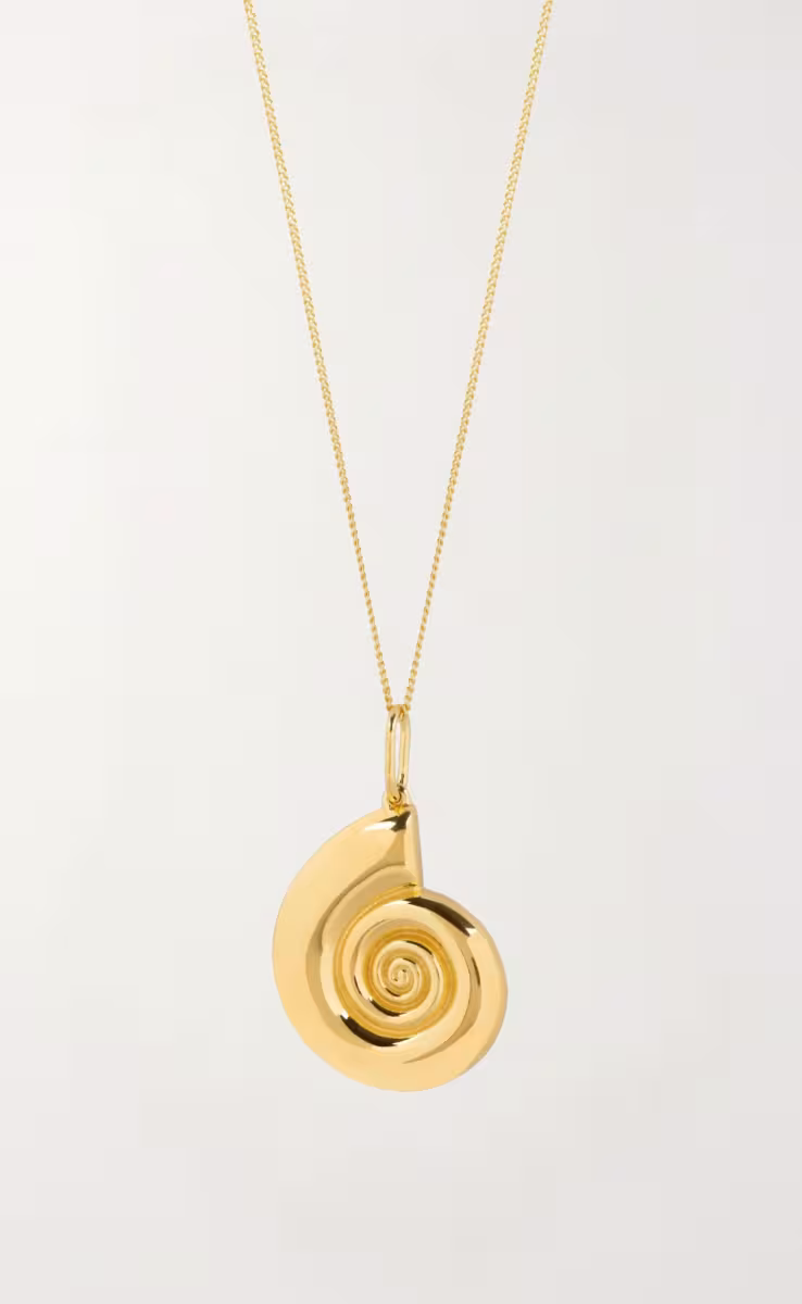 NAUTILUS CHAIN NECKLACE GOLD