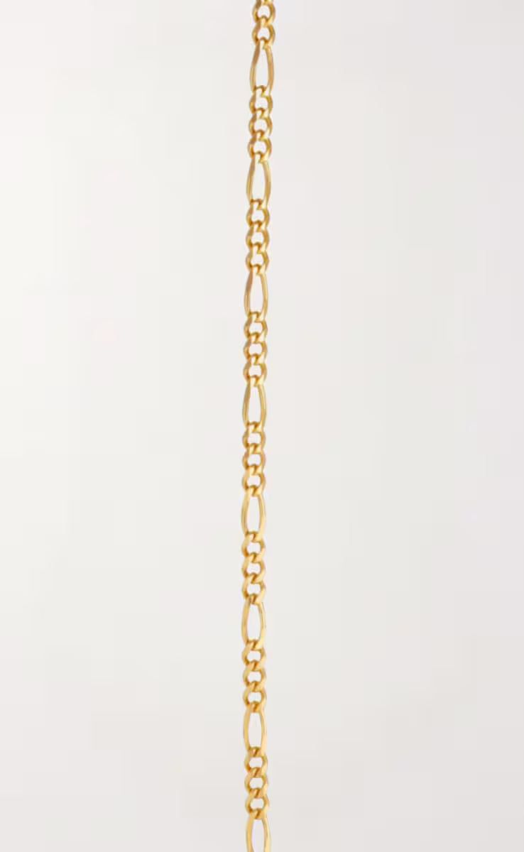 FIGARO CHAIN NECKLACE GOLD 55cm
