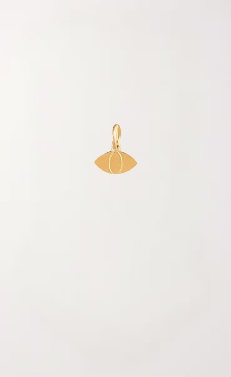 LOLLIPOP EYE CHARM GOLD PLATED