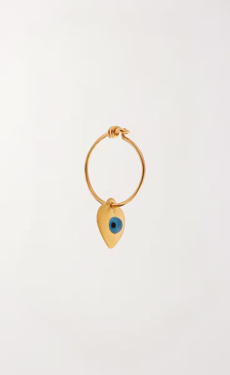 LITTLE LOVE EYE SLIM HOOPS
