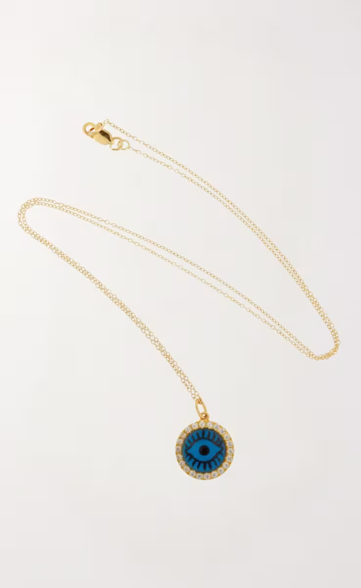 BLUE EYE CRYSTAL PENDANT