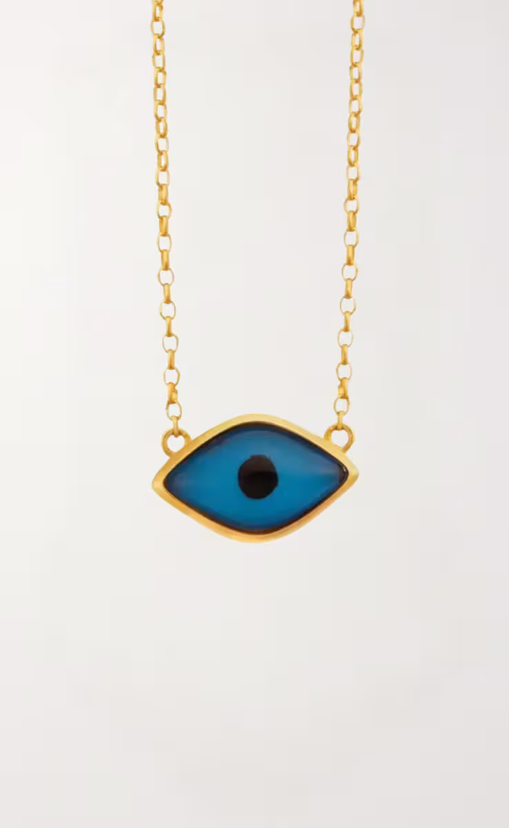 OVAL EYE NECKLACE 60cm