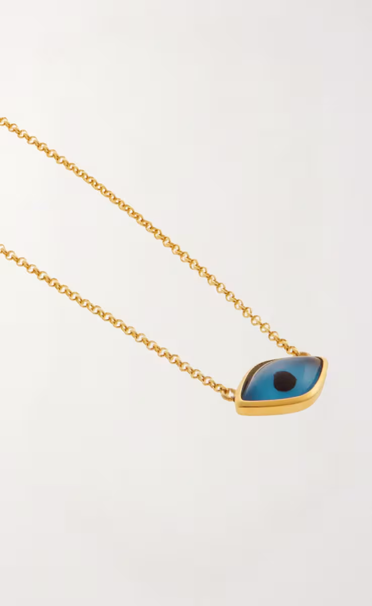 OVAL EYE NECKLACE 60cm