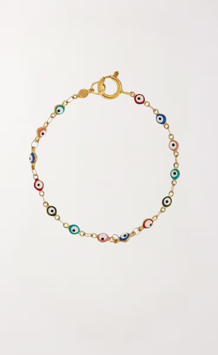 EVIL EYE BEADED BRACELET