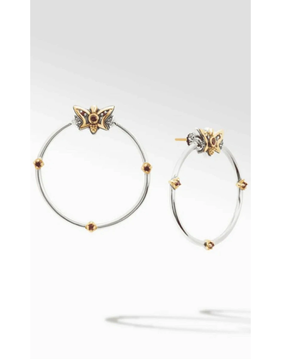 FIREFLY EARRINGS CORUNDUM