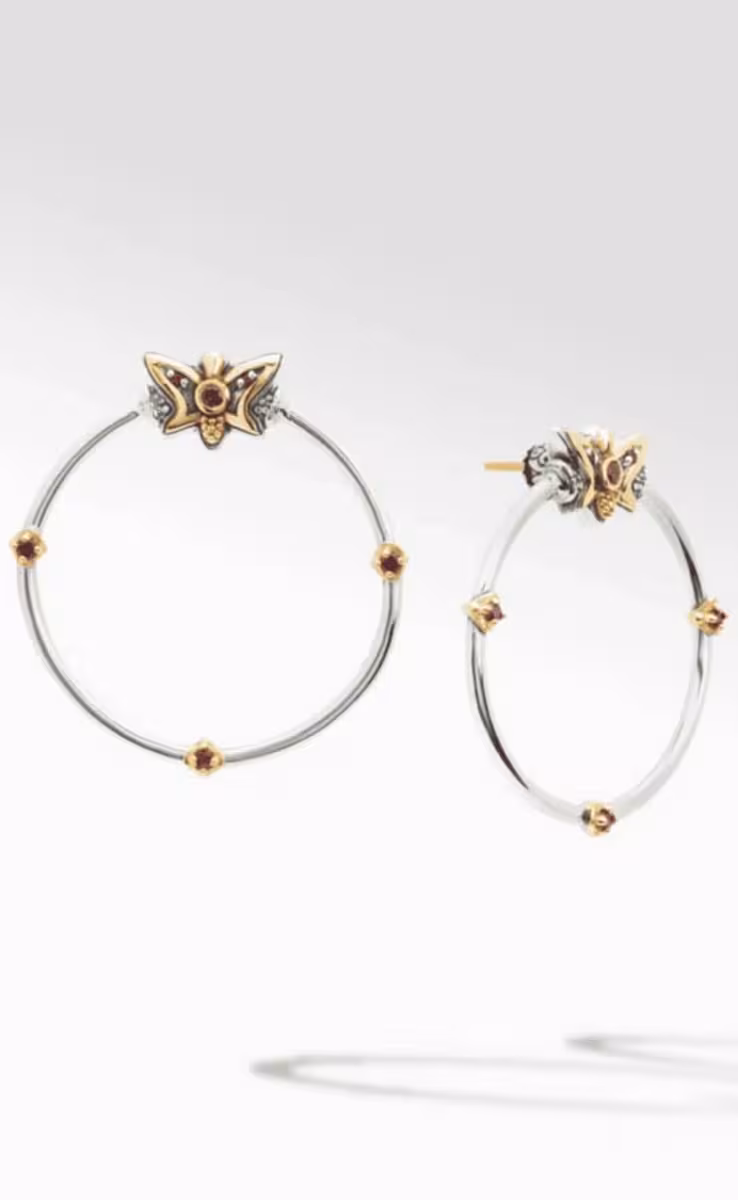 FIREFLY EARRINGS CORUNDUM