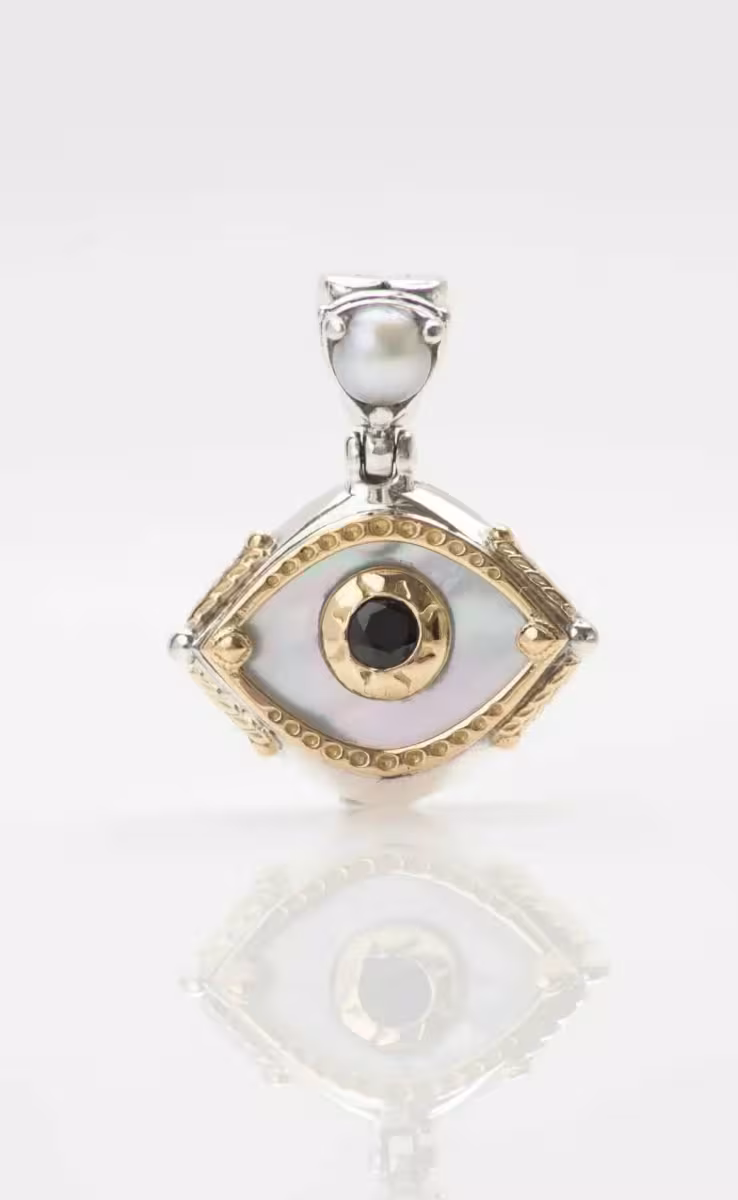 PENDANT JUNE EVIL EYE WITH PEARL