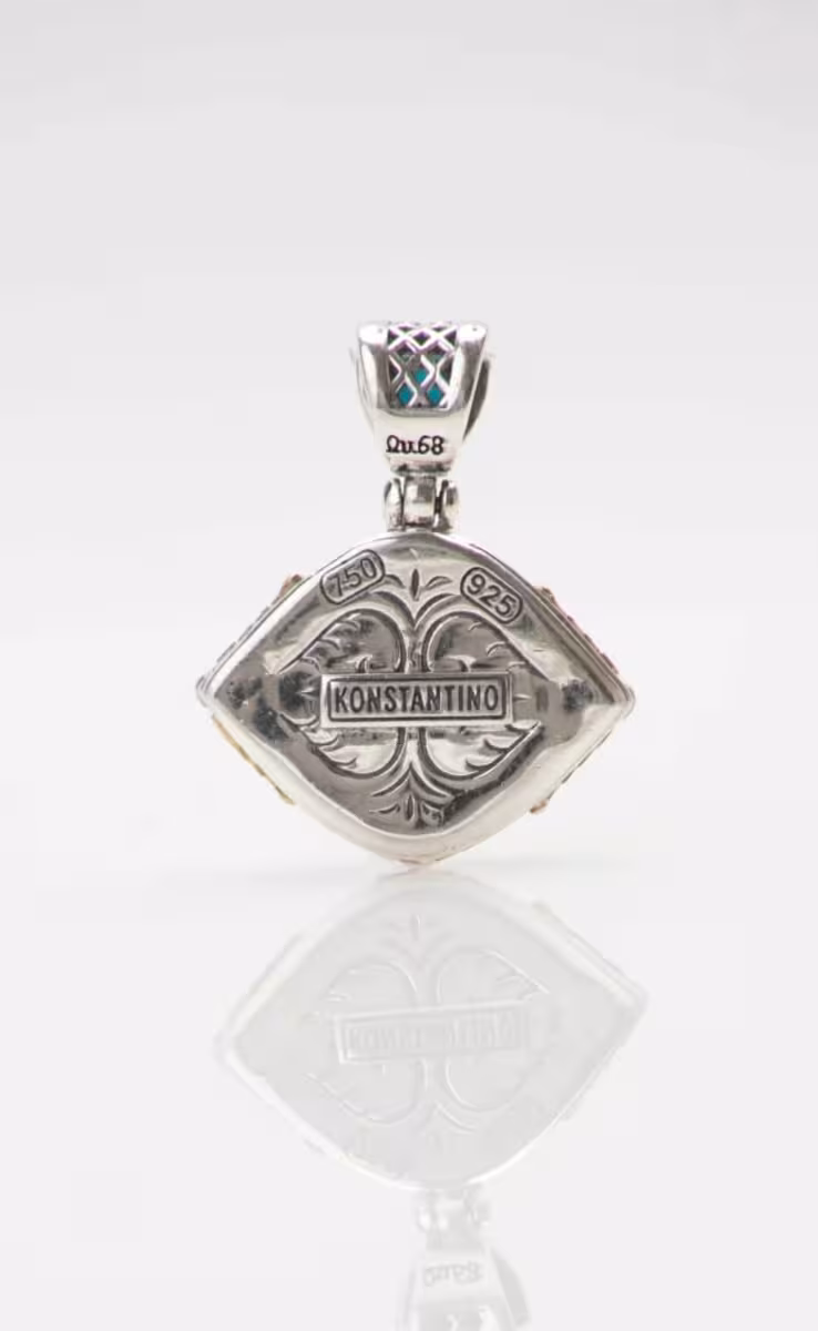 ΜΕΝΤΑΓΙΟΝ ΑΣΗΜΙ ΧΡΥΣΟ 18k