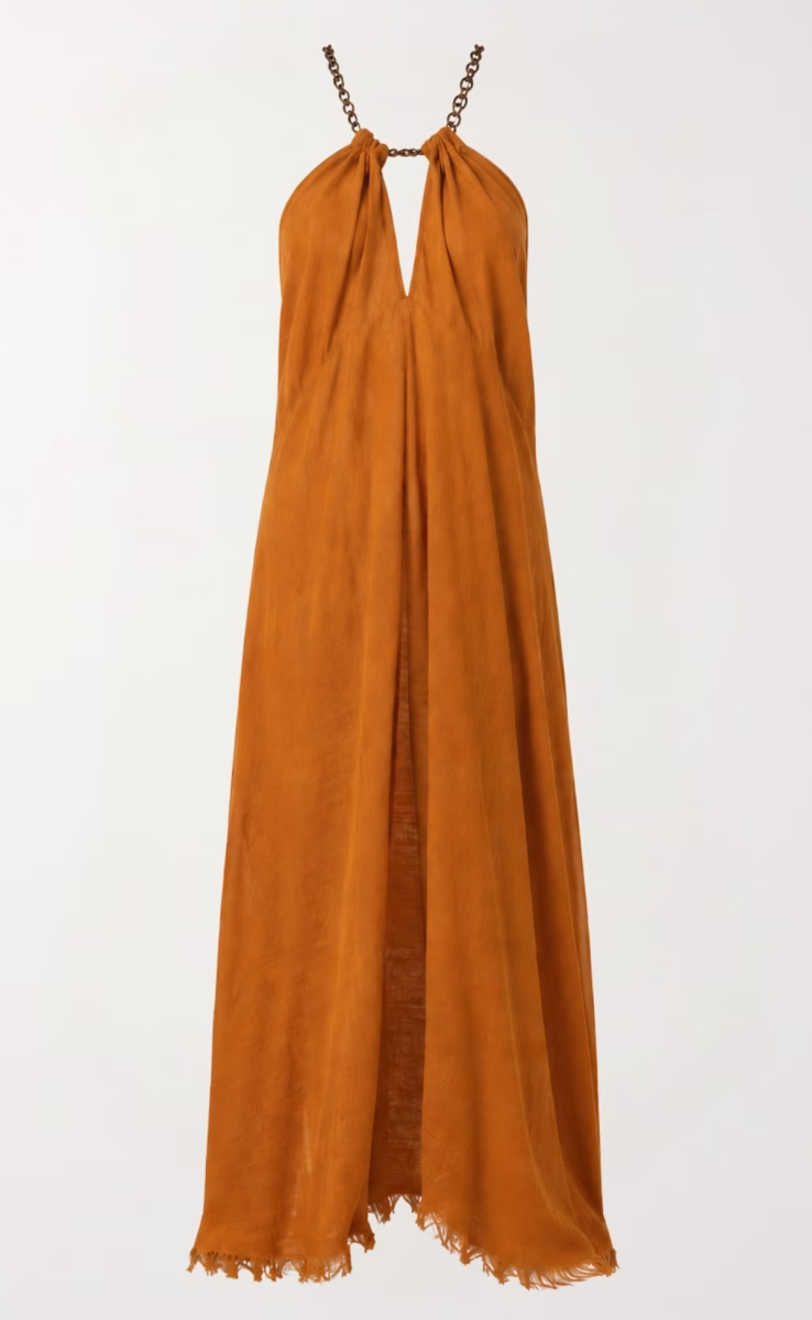 HORIZON DRESS BROWN