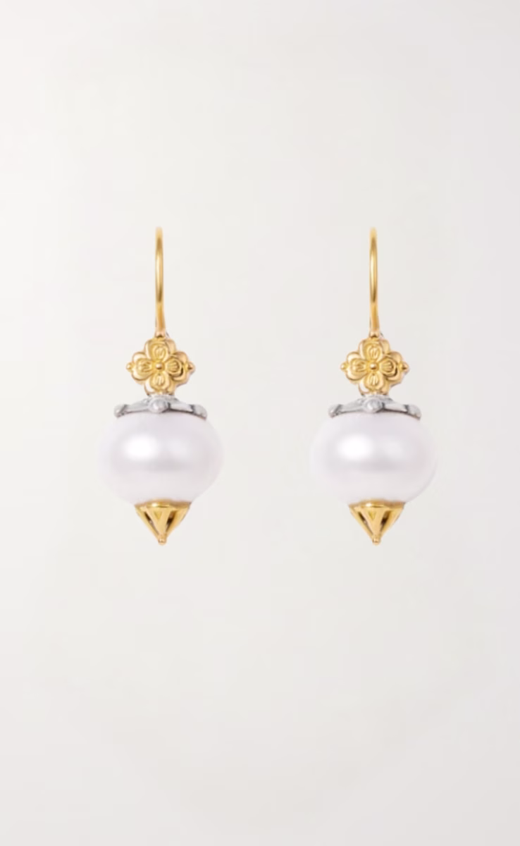 MUSE EARRINGS WITH PEARL