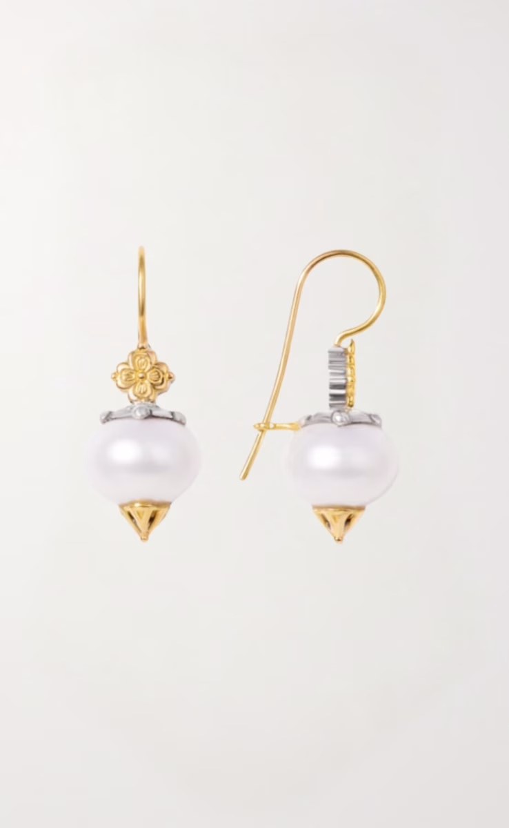 MUSE EARRINGS WITH PEARL