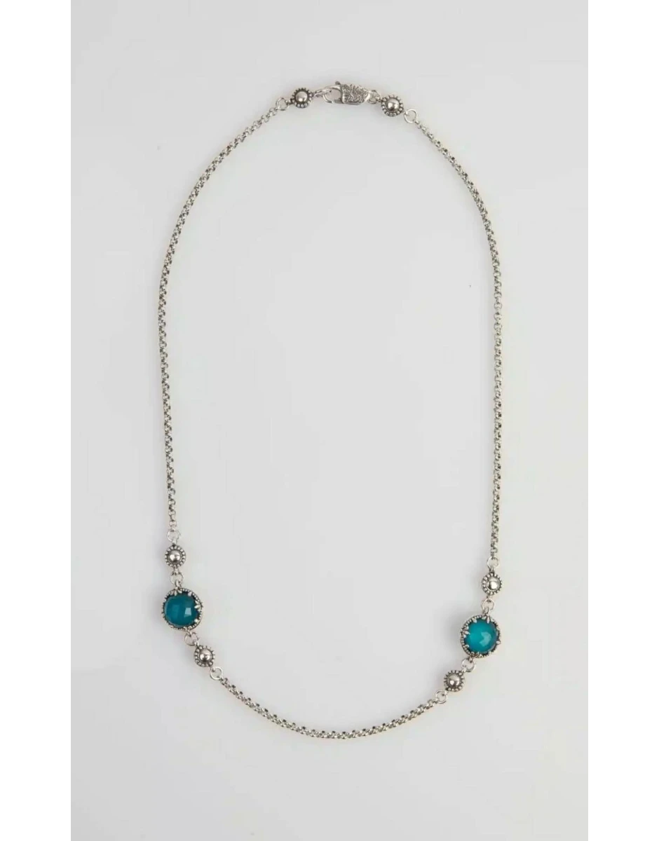 ΚΟΛΙΕ ΜΕ ΡΟΚ ΚΡΥΣΤΑΛΛΟ, ΜΠΛΕ ΣΠΙΝΕΛΙΟ & ΠΕΡΛΑ