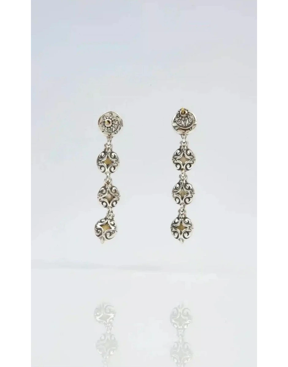 ΣΚΟΥΛΑΡΙΚΙΑ ΜΕ ΡΟΚ ΚΡΥΣΤΑΛΛΟ, ΚΙΤΡΙΝΟ ΑΧΑΤΗ & ΠΕΡΛΑ