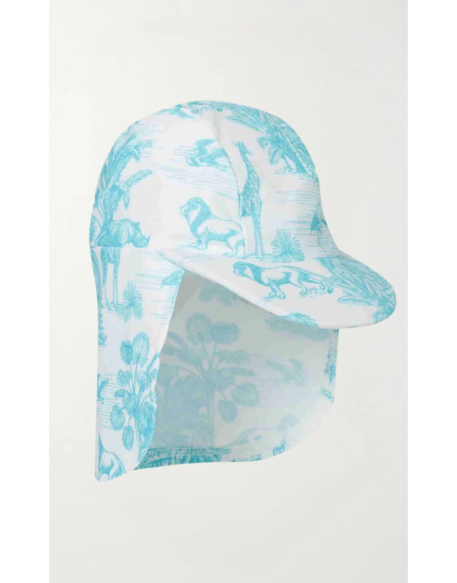 BABY UV-HAT JUNGLE TURQUOISE