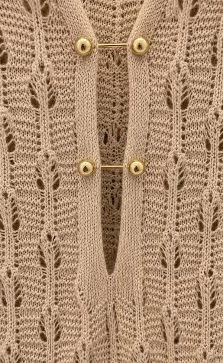 SHORT DRESS DOBI GOLD