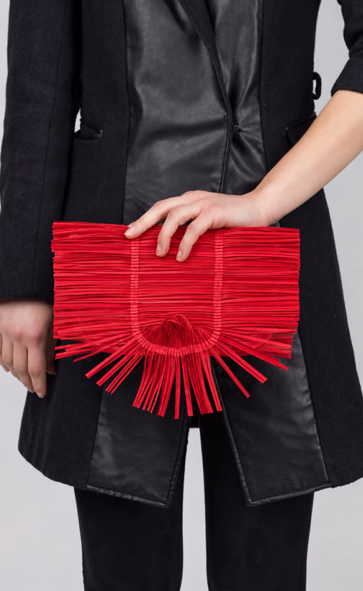 ΤΣΑΝΤΑ CLUTCH CL-ΚΟΚΚΙΝΗ