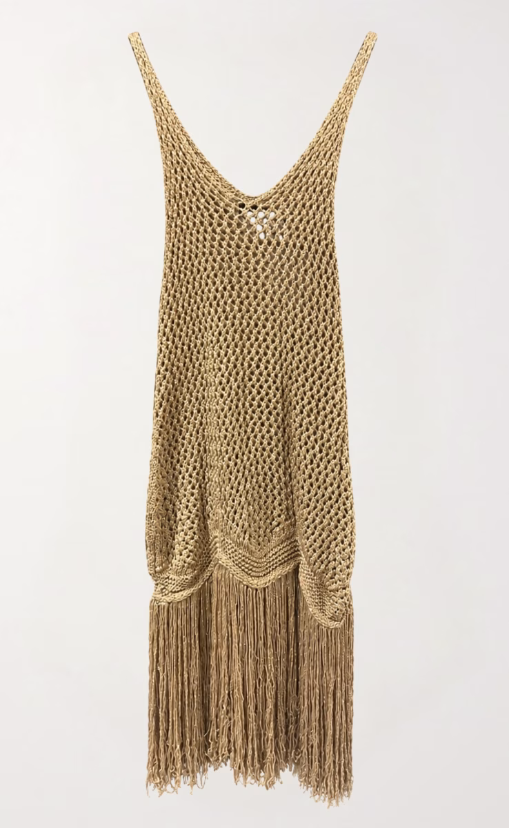 DRESS SHORT GOLD