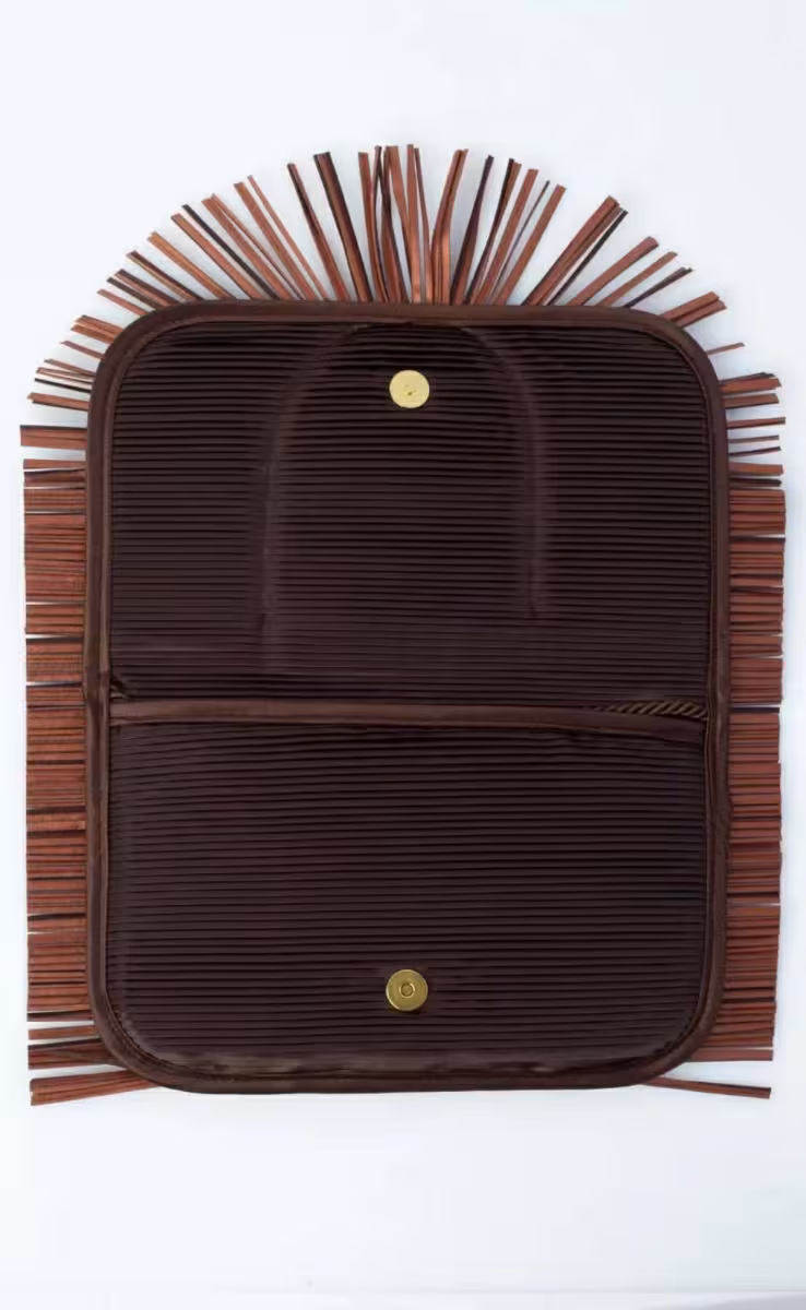 ΤΣΑΝΤΑ CLUTCH CL-ΚΑΦΕ