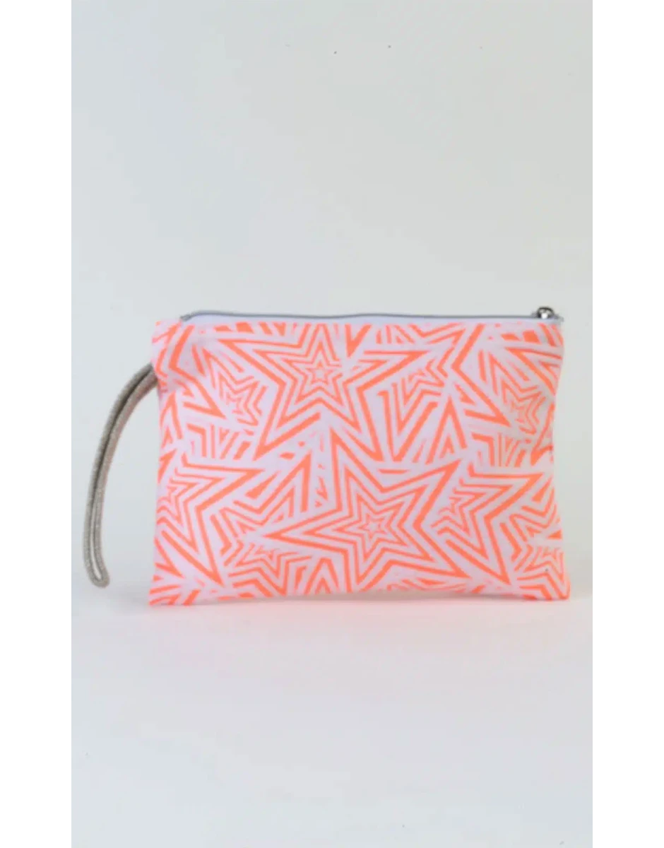 STELLA ALL DAY POUCH ORANGE STARS EYE