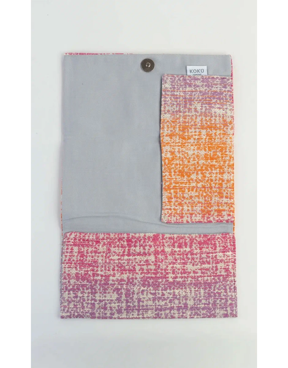 AIR PASSPORT WALLET PINK DEGRADE HEART