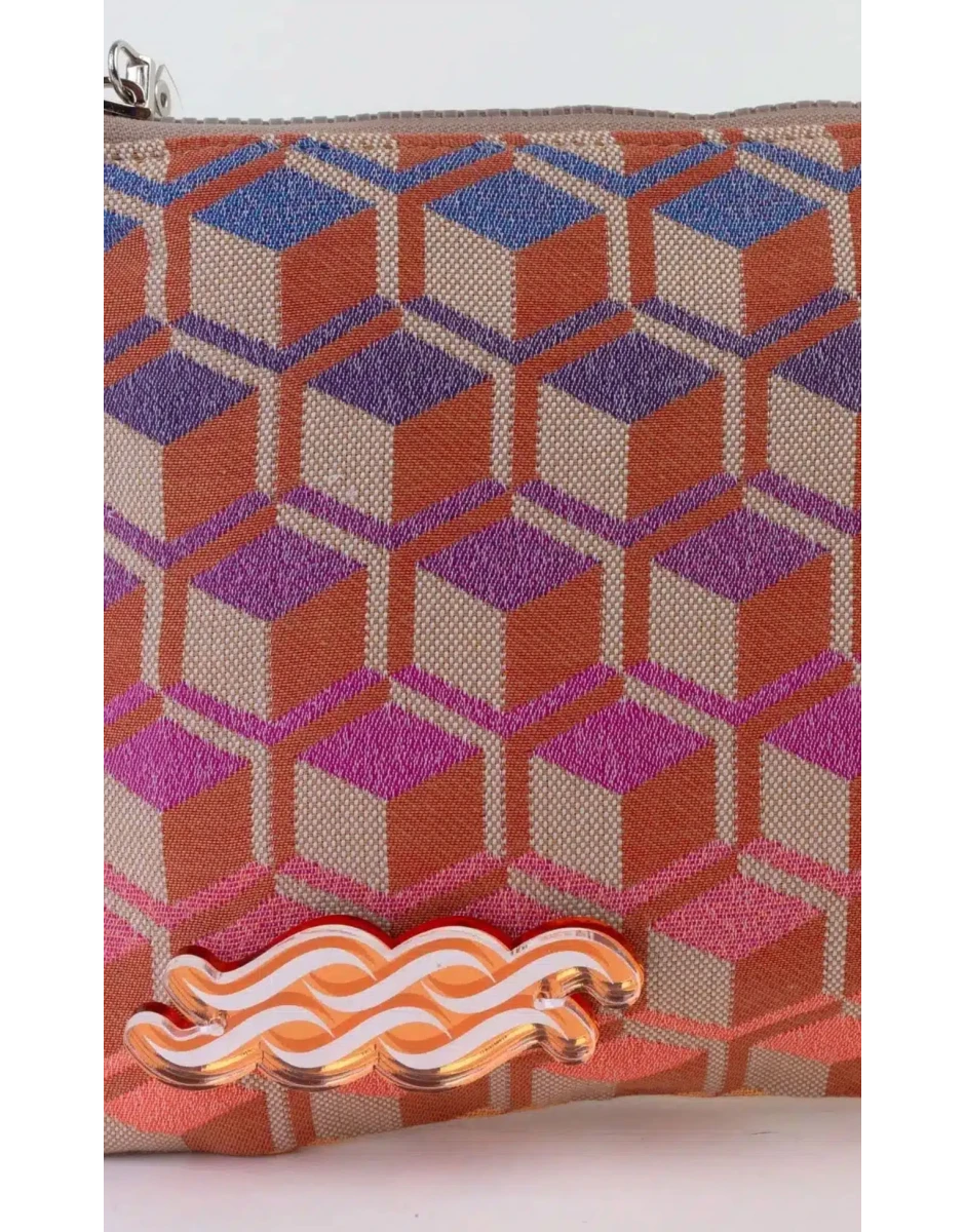 STELLA ALL DAY POUCH RAINBOW CUBE WAVES