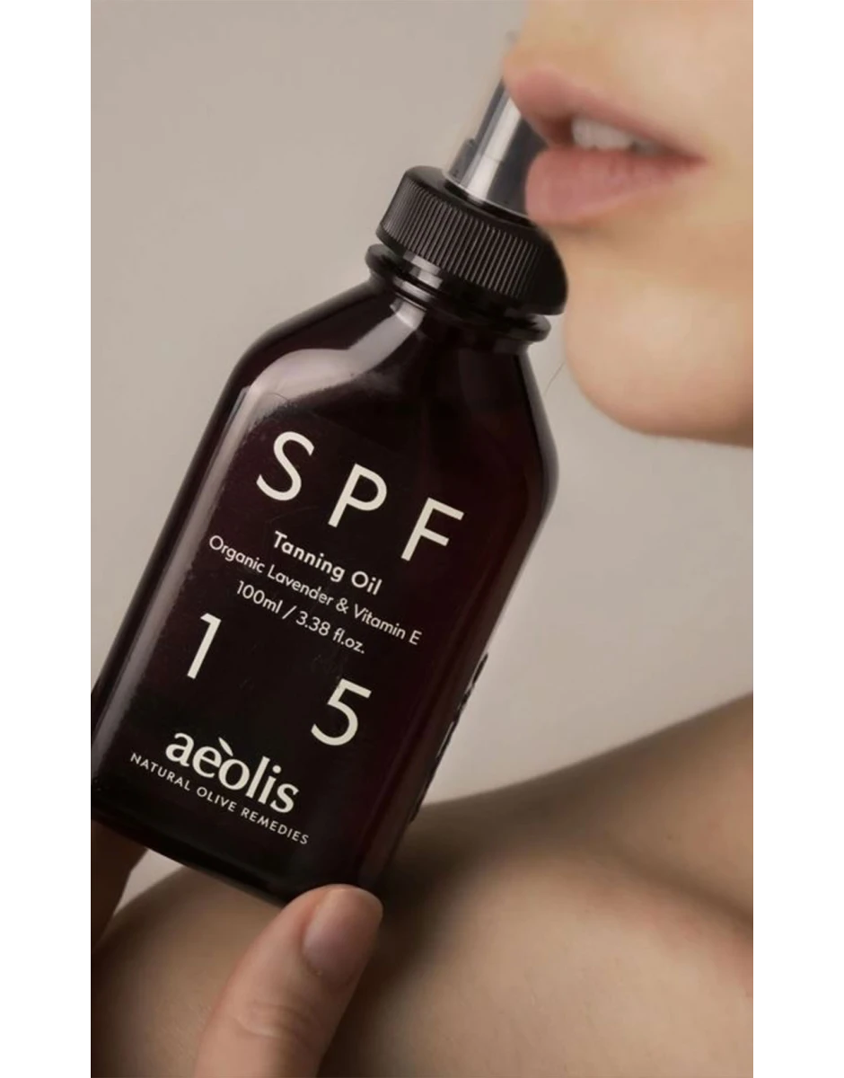 ΛΑΔΙ ΜΑΥΡΙΣΜΑΤΟΣ ΜΕ ΒΙΟΛΟΓΙΚΗ ΛΕΒΑΝΤΑ & ΒΙΤΑΜΙΝΗ Ε SPF 15 100ml