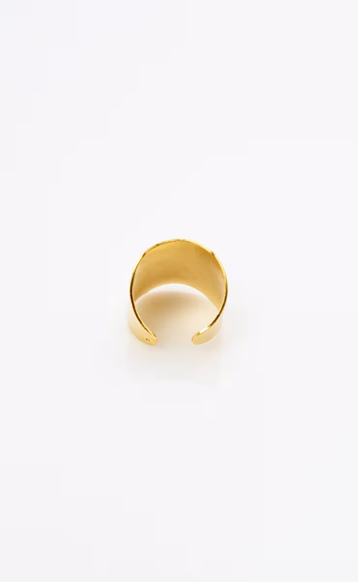 GOLD PLATED RING