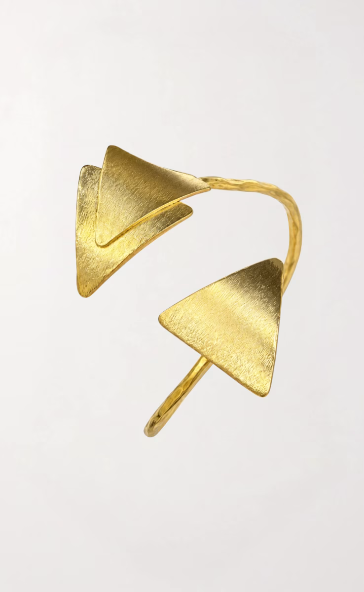 GOLD PLATED BRACELET TRIANGLE