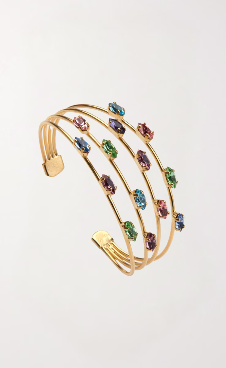 MULTI COLORS CRYSTALS BRACELET