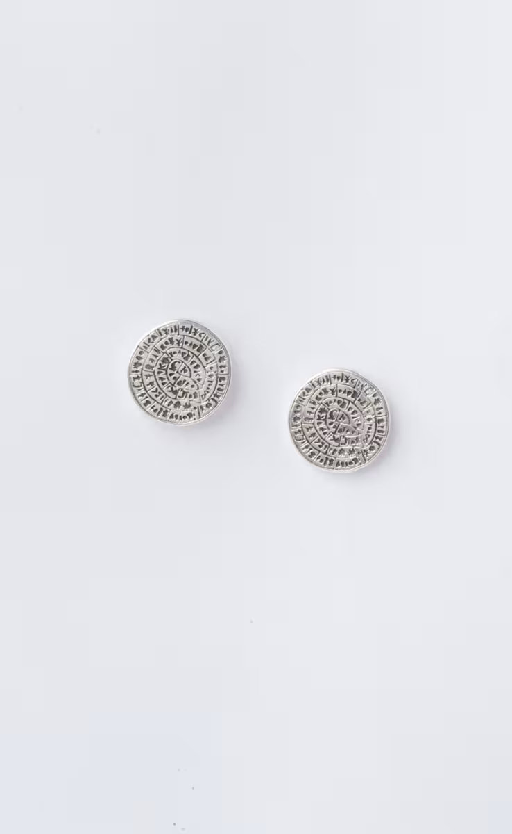 EARRINGS DISC FAISTOS