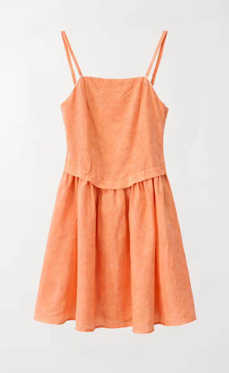 DRESS BALLERINA PAPAYA