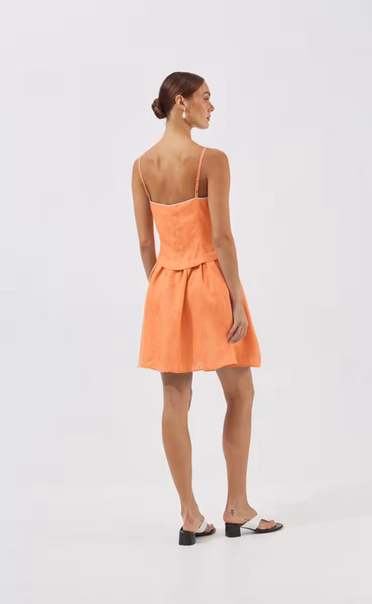 DRESS BALLERINA PAPAYA