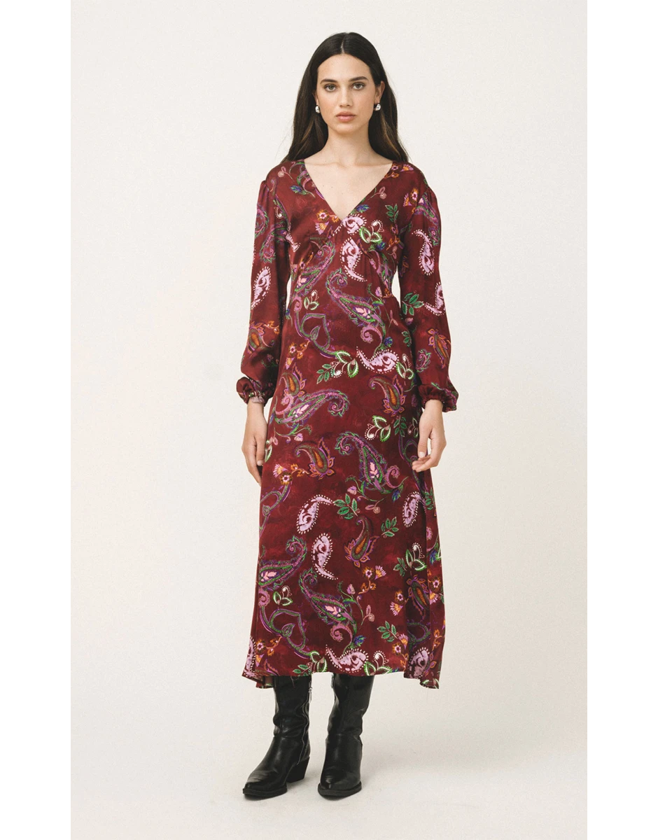 ΜΙΝΤΙ ΦΟΡΕΜΑ KLELIA ΜΕ V-ΛΑΙΜΟ